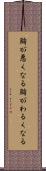 胸が悪くなる Scroll