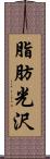 脂肪光沢 Scroll