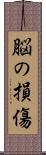 脳の損傷 Scroll