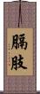 膈肢 Scroll