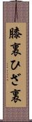 膝裏 Scroll