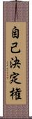 自己決定権 Scroll