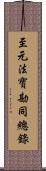 至元法寶勘同總錄 Scroll