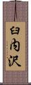 臼内沢 Scroll