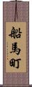 船馬町 Scroll