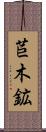 苣木鉱 Scroll