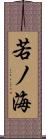若ノ海 Scroll