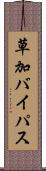 草加バイパス Scroll