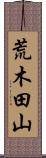 荒木田山 Scroll