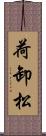 荷卸松 Scroll