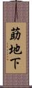 莇地下 Scroll