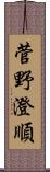 菅野澄順 Scroll