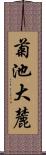 菊池大麓 Scroll