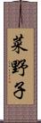 菜野子 Scroll