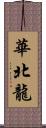 華北龍 Scroll