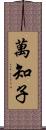 萬知子 Scroll