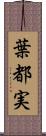 葉都実 Scroll