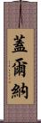 Gelner Scroll
