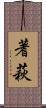 蓍萩 Scroll