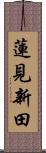 蓮見新田 Scroll