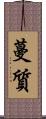 蔓質 Scroll
