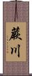 蕨川 Scroll