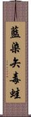 藍染矢毒蛙 Scroll