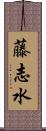 藤志水 Scroll
