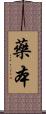 藥本 Scroll