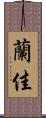 蘭佳 Scroll