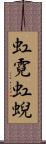 虹霓 Scroll