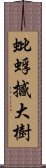 蚍蜉撼大樹 Scroll