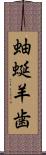 蚰蜒羊歯 Scroll