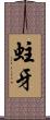 蛀牙 Scroll