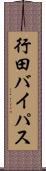 行田バイパス Scroll