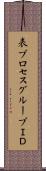 表プロセスグループＩＤ Scroll