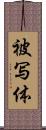 被写体 Scroll