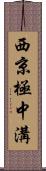 西京極中溝 Scroll