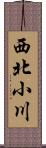 西北小川 Scroll