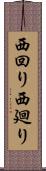 西回り Scroll