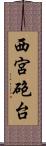 西宮砲台 Scroll