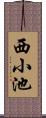 西小池 Scroll