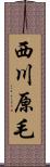 西川原毛 Scroll