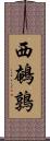 西鵪鶉 Scroll