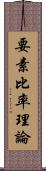要素比率理論 Scroll