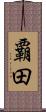 覇田 Scroll