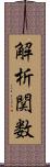 解析関数 Scroll