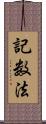 記数法 Scroll