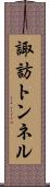 諏訪トンネル Scroll