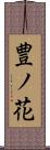 豊ノ花 Scroll